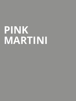 Pink Martini, Community Theatre, Morristown