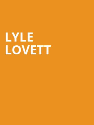 Lyle Lovett, Community Theatre, Morristown