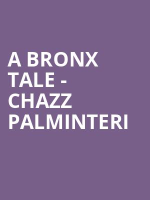 A Bronx Tale - Chazz Palminteri Poster