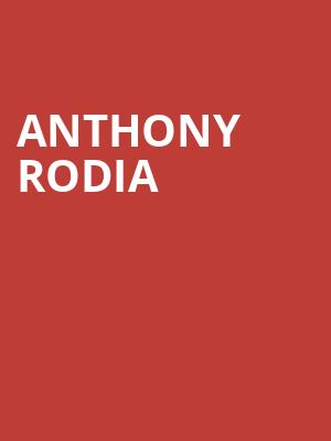 Anthony Rodia, Community Theatre, Morristown