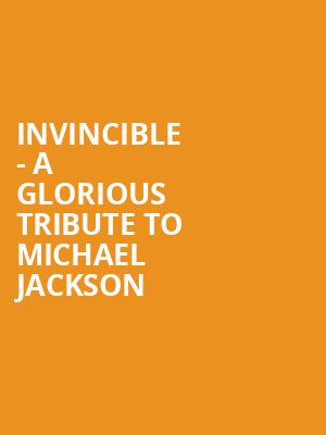 Invincible A Glorious Tribute to Michael Jackson, Community Theatre, Morristown