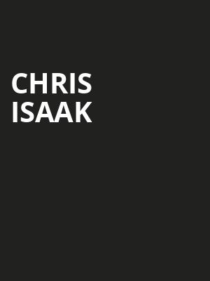 Chris Isaak, Community Theatre, Morristown