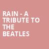 Rain A Tribute to the Beatles, Community Theatre, Morristown